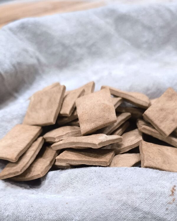 Bolsa de regañas AOVE, canela y pimenton